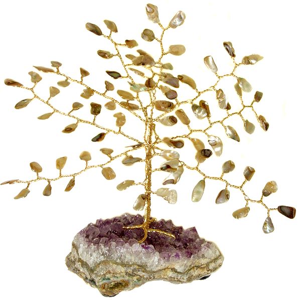 Abalone Gemstone Tree