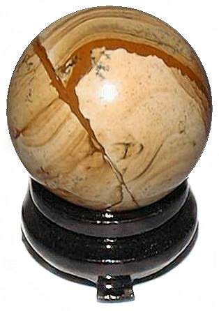 Picture Jasper Sphere 