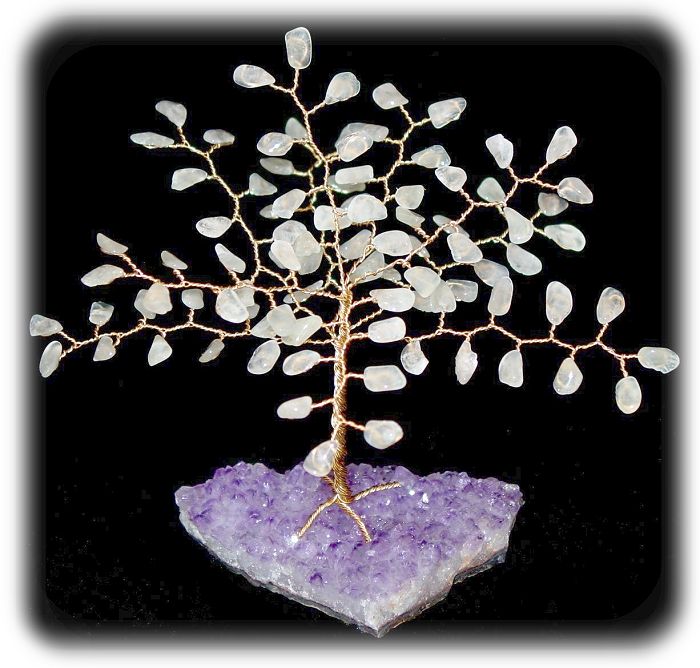 Prehnite Gem Tree 