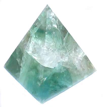 Green Fluorite Pyramid