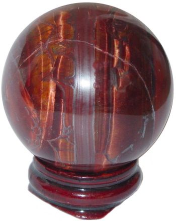 Red Tiger Eye Sphere