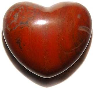 Red Jasper Heart 