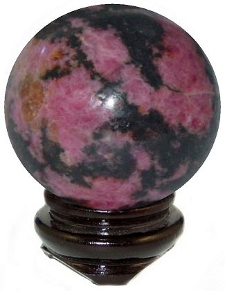 Rhodonite Sphere