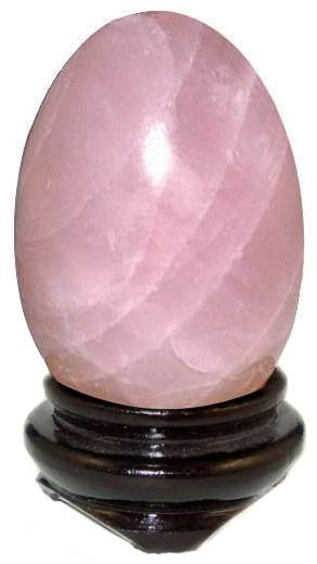 Rose Quartz Egg 