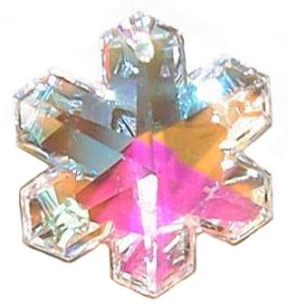 Snowflake Swarovski Prism
