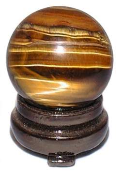 Tiger Eye Sphere