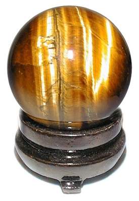 2" Tiger Eye Sphere