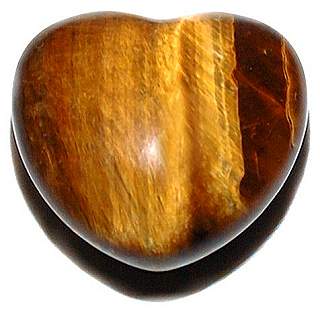 AA Tiger Eye Heart