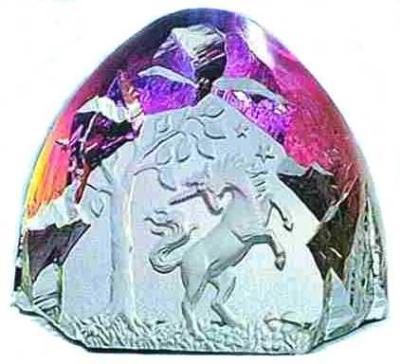 Crystal Unicorn Paperweight