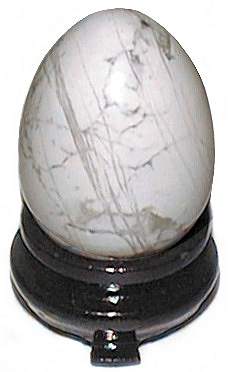 Howlite Egg